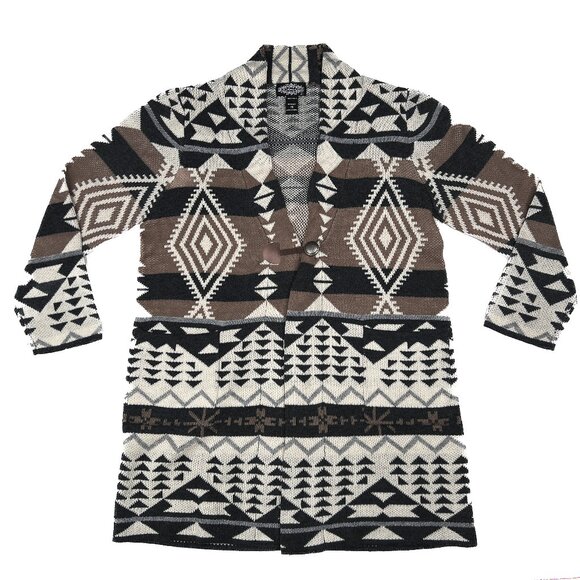 Anthropologie X Oliver. O Southwestern Boho Tribal Knit Cardigan Size 1X - NWOT - Picture 2 of 6